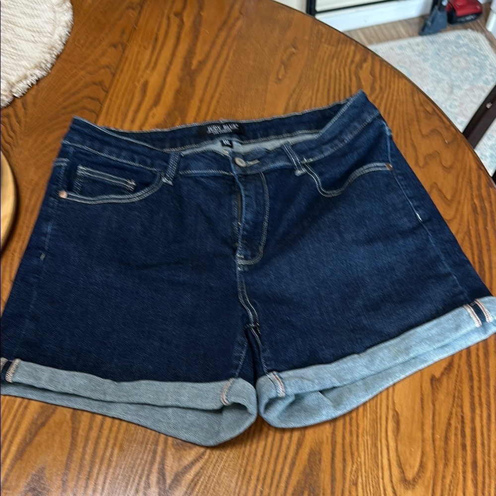 Judy Blue Women's Dark Blue Denim Shorts